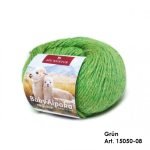 Baby Alpaka Strickwolle Grün