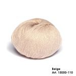 Baby Alpaka Strickwolle Beige