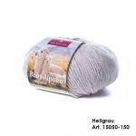 Baby Alpaka Strickwolle Hellgrau