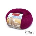 Baby Alpaka Strickwolle Fuchsie