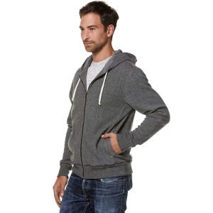 Herren Alpaka Kapuzen-Jacke Hoody