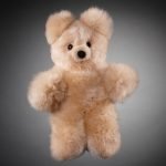 Baby Alpakafell Teddy Champagner