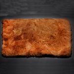 Baby Alpakafell Decke Braun