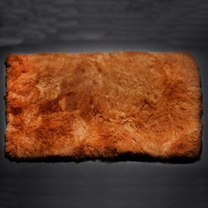 Baby Alpakafell Decke Braun