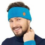 Alpaka Stirnband Stretch Turqis