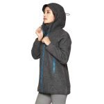 Damen Alpaka Kapuzen-Jacke Sport
