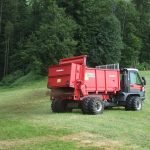 Mist- und Kompoststreuer Merlini mieten