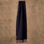 Alpaka Schal Jamas Navy Goldrina